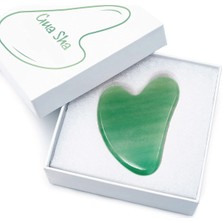 Normadia Aventurin Kalp Gua Sha Masaj Taşı, Doğal Taş, Rahatlatıcı ve Şifa Dolu