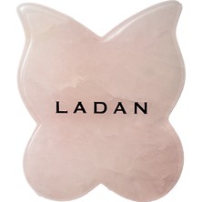 Normadia Pembe Kuvars Kristal Gua Sha Yüz Masaj Aleti, Doğal Taşlı Güzellik Aracı