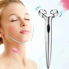 Normadia 3D Masaj Aleti Göz ve Yüz Güzellik Cihazı, 14,3x4,7 cm