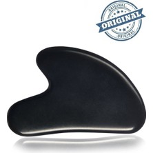 Normadia Doğal Obsidyen Gua Sha Masaj Taşı, Sağlıklı ve Güçlü Cilt Bakımı