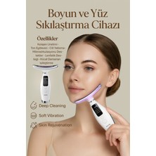 Normadia Yüz ve Boyun Kırışıklık Giderici Masaj Cihazı, Taşınabilir ve Şarjlı