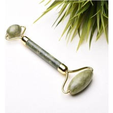 Normadia Yeşim Taşı Çift Taraflı Yüz Masaj Aleti, Yüz Yogası ve Canlandırıcı Bakım