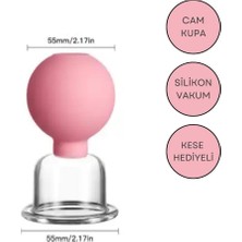 Normadia Pembe Silikon Vakumlu Boyun Masaj Kupası No:4, Rahatlatıcı ve Güçlendirici