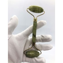 Normadia Yeşil Doğaltaş Çift Taraflı Yeşim Face Roller Masaj Taşı