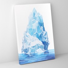 Popcas  Buzdağı Duvar Sanatı - Buzdağı Kanvas Tablo Kanvas Ev Dekorasyonu