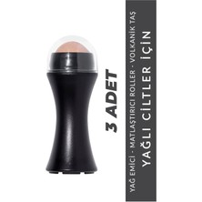 Normadia 3 Adet Doğal Lav Taşı – Yağ Emici ve Cilt Matlaştırıcı Masaj Taşı