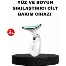 Normadia Mikro Akım Yüz ve Boyun Sıkılaştırıcı Cihazı, Titreşim ve Isı Fonksiyonlu