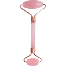 Normadia Pembe Kuvars Yüz Masaj Aleti, Canlandırıcı ve Ferahlatıcı Cilt Bakımı