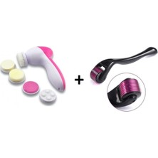 Normadia 5'li Yüz Temizleme ve Masaj Seti, Peeling, Dermaroller, Cilt Bakım