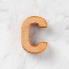 NW NessiWorld Hobi Baby Organik Ahşap Harf - C