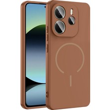 Kip GSM Xiaomi Redmi Note 14 Uyumlu Kılıf Magsafe Şarj Destekli Kamera Korumalı Yumuşak Iz Bırakmaz Kapak