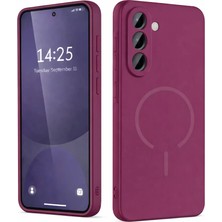 Kip GSM Samsung Galaxy A26 Uyumlu Kılıf Magsafe Şarj Destekli Kamera Korumalı Yumuşak Iz Bırakmaz Kapak