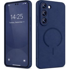 Kip GSM Samsung Galaxy A55 Uyumlu Kılıf Magsafe Şarj Destekli Kamera Korumalı Yumuşak Iz Bırakmaz Kapak