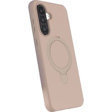 Newface Samsung Galaxy A17 5g Regal Magsafe Standlı Kapak - Çöl Titanyum