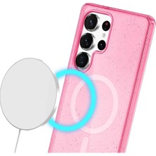 Joko Samsung Galaxy S24 Ultra Kılıf Star Magsafe Kapak - Pembe