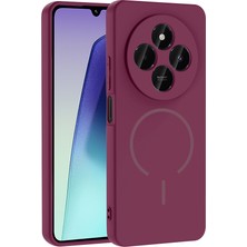 Kip GSM Xiaomi Redmi 14C Uyumlu Kılıf Magsafe Şarj Destekli Kamera Korumalı Yumuşak Iz Bırakmaz Kapak