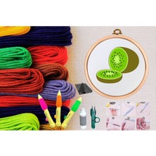 NW NessiWorld Punch Seti Nakış Seti Kasnaklı Kendin Yap Seti Seri 4