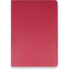 Newface Samsung Galaxy P610 Tab S6 Lite 10.4 Kılıf 360 Tablet Deri Kılıf - Pembe