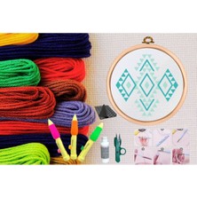 NW NessiWorld Punch Seti Nakış Seti Kasnaklı Kendin Yap Seti Seri 105