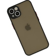 Newface Iphone 15 Plus Kılıf Montreal Silikon Kapak - Siyah
