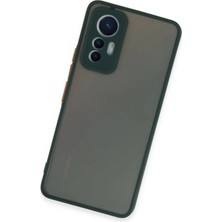 Newface Xiaomi Mi 12 Lite Kılıf Montreal Silikon Kapak - Yeşil