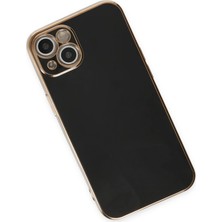 Newface Iphone 15 Kılıf Volet Silikon - Siyah
