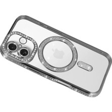 Newface Apple Iphone 17 Joke Simli Magneticsafe Kılıf - Gümüş