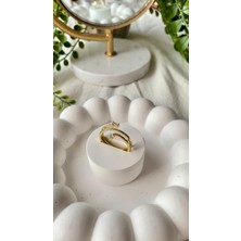 Vıp 14K Xuping Taşlı Sarmal Yılan Yüzük