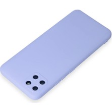 Newface Realme C11 Kılıf Nano Içi Kadife Silikon - Lila
