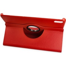 Newface Huawei Matepad Se 11 Kılıf 360 Tablet Deri Kılıf - Kırmızı