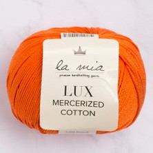 NW NessiWorld La Mia Lux Mercerized Cotton Turuncu El Örgü Ipi - 194 - 33755