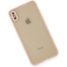 Newface Iphone x Kılıf Montreal Silikon Kapak - Pembe