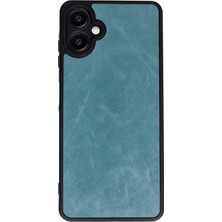 Newface Samsung Galaxy A06 Kılıf Aras Deri Kapak - Açık Yeşil