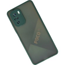 Newface Xiaomi Poco F3 Kılıf Montreal Silikon Kapak - Yeşil