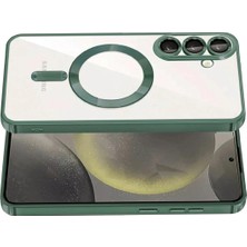 Newface Samsung Galaxy S26 Plus Kross Magneticsafe Kapak - Koyu Yeşil