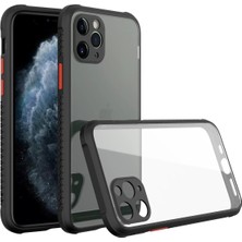 Newface Iphone 11 Pro Kılıf Miami Şeffaf Silikon - Siyah