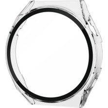 Newface Huawei Watch Gt3 42MM Dota Camlı Kasa Ekran Koruyucu - Şeffaf