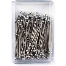 NW NessiWorld Minelli Iğne Kutulu Metal Başlı 100'LÜ