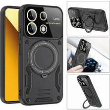 Newface Xiaomi Mi 13T Pro Kılıf Joy Lens Standlı Kapak - Mor