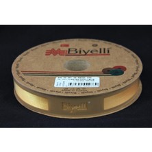 NW NessiWorld Biye Saten Katlı 034 Sarı 2 cm 25 Metre %100 Polyester