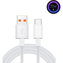 Fodos Xiaomi Şarj Kablosu 6A Type C Turbo Charge 66W Mi 10 / Mi 11