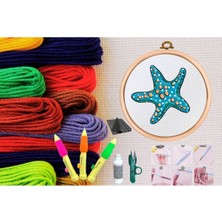 NW NessiWorld Punch Seti Nakış Seti Kasnaklı Kendin Yap Seti Seri 122