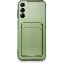Newface Samsung Galaxy M15 Kılıf Kart Şeffaf Silikon - Şeffaf