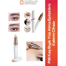 Normadia Pratik ve Kullanışlı Pilli Kaş ve Bıyık Yüz Alma Epilatörü Kalemi