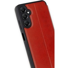 Newface Samsung Galaxy A16 5g Kılıf Flip Cover - Kırmızı