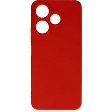 Newface Xiaomi Redmi 13 4g Kılıf First Silikon - Kırmızı