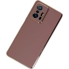 Newface Xiaomi Mi 11T Pro Kılıf Volet Silikon - Kırmızı