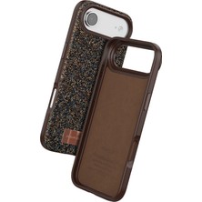 Onegif Apple Iphone 17 Air Bright Simli Kapak - Gold