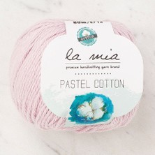 NW NessiWorld La Mia Pastel Cotton Lila El Örgü Ipi - L181 - 33958