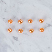 NW NessiWorld Loren Crafts 8 Li Turuncu Düğme - 0146